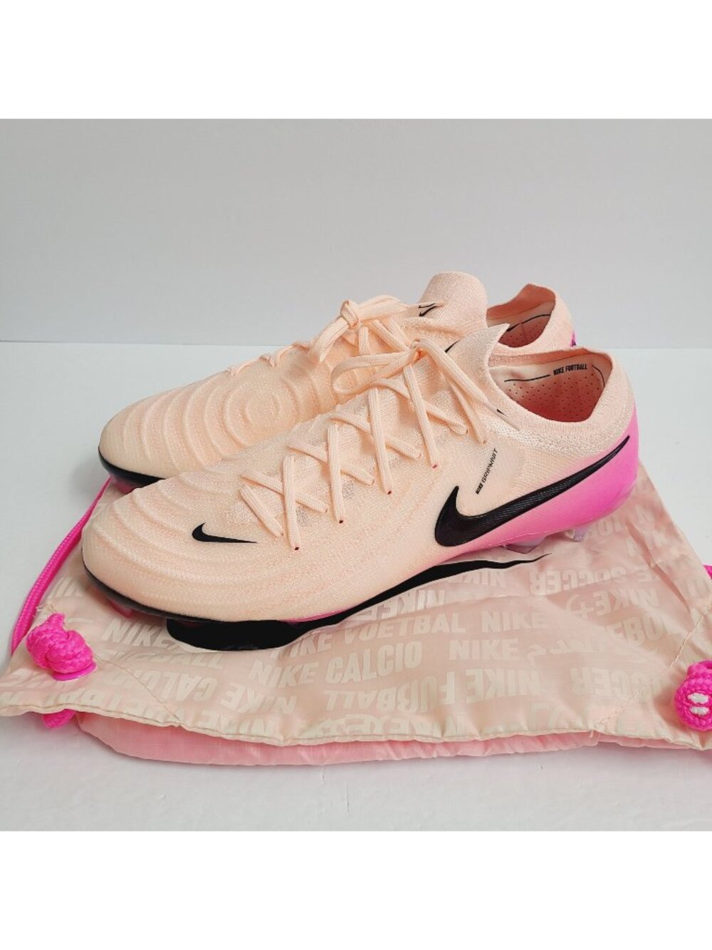 NEW Nike Phantom GX 2 Elite FG Prism Pack Soccer Cleats BAG FJ2559-800 Size 10